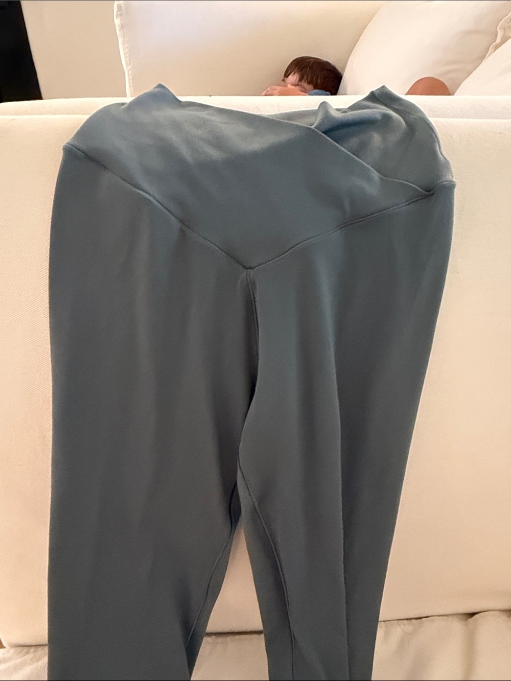Offline aerie XS crossover high waist green leggings like new - Picture 4 of 4
